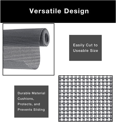 Classic Grip Shelf Liner - 12" x 10' - Smart Design® 81