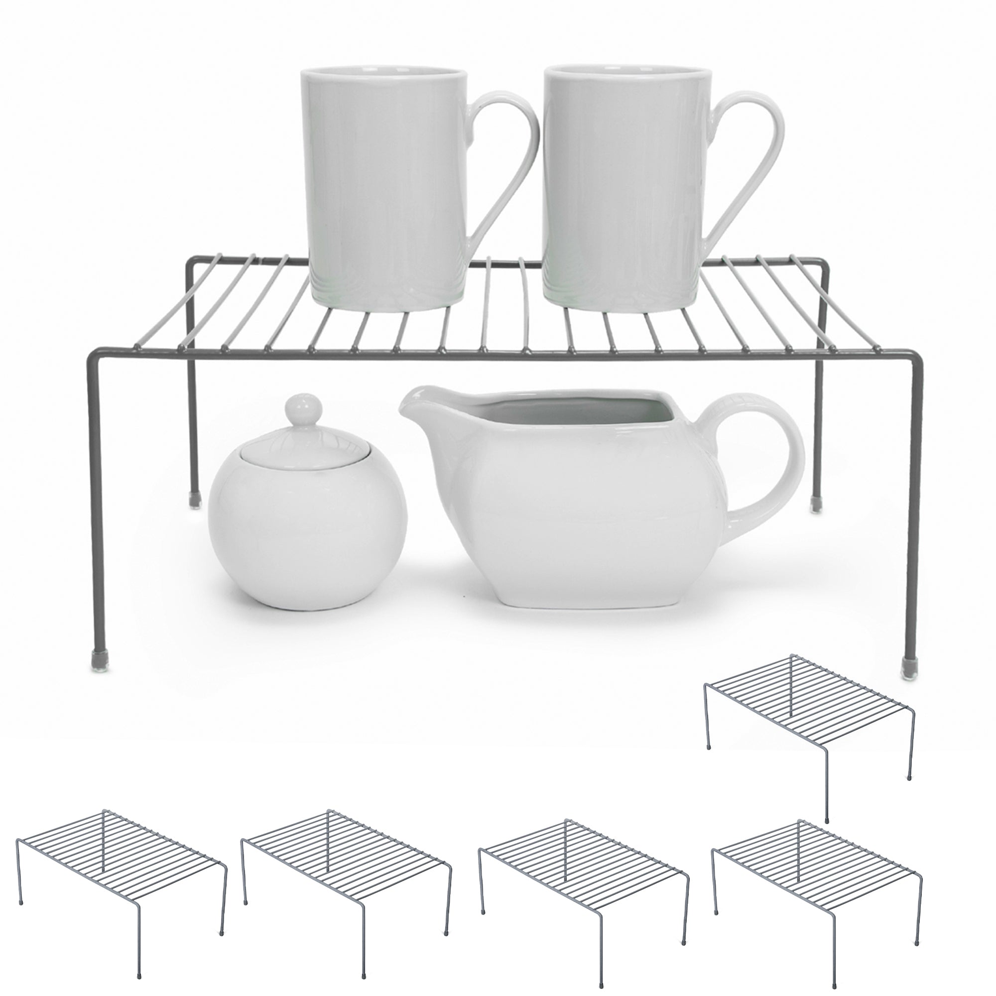 Medium Cabinet Storage Shelf Rack - Smart Design® 77