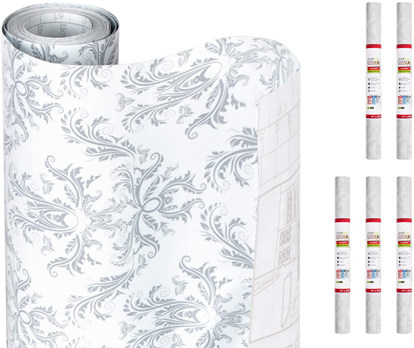 Adhesive Shelf Liner - 18 Inch x 120 Feet - Smart Design® 1
