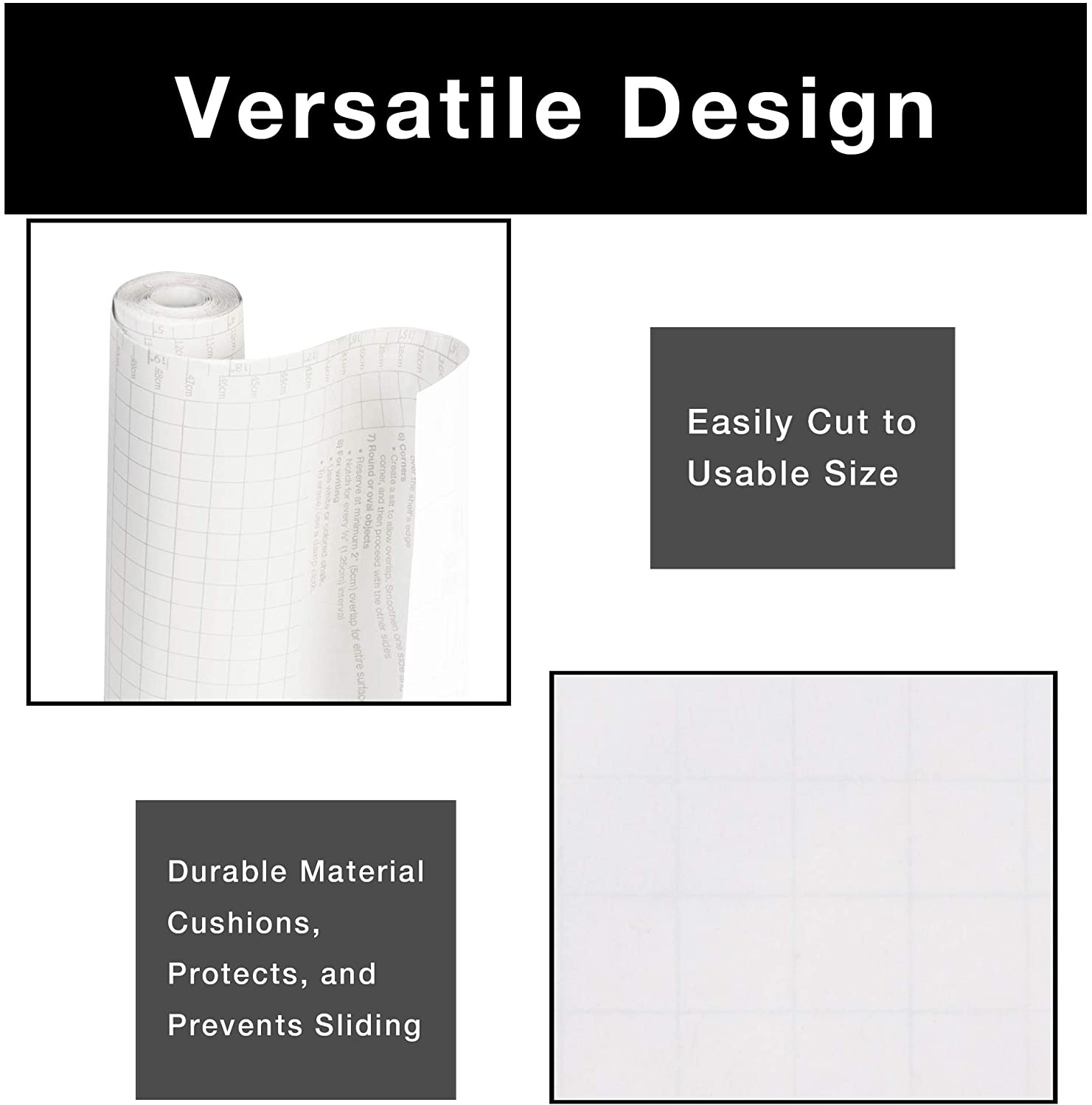 Adhesive Shelf Liner - 18 Inch x 120 Feet - Smart Design® 18