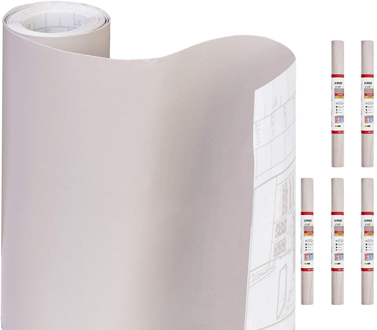 Adhesive Shelf Liner - 18 Inch x 120 Feet - Smart Design® 27