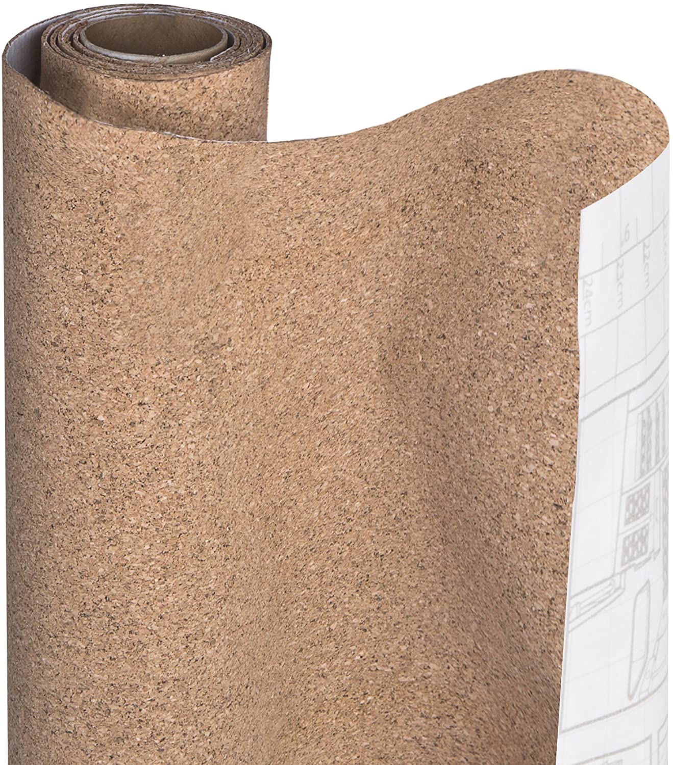 Adhesive Shelf Liner - Cork - Smart Design® 1