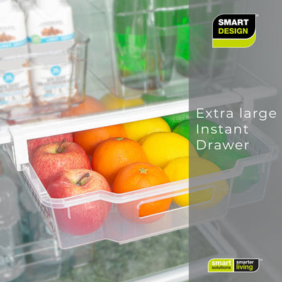 Adjustable Pull Out Refrigerator Drawer - Multiple Sizes - Smart Design® 8