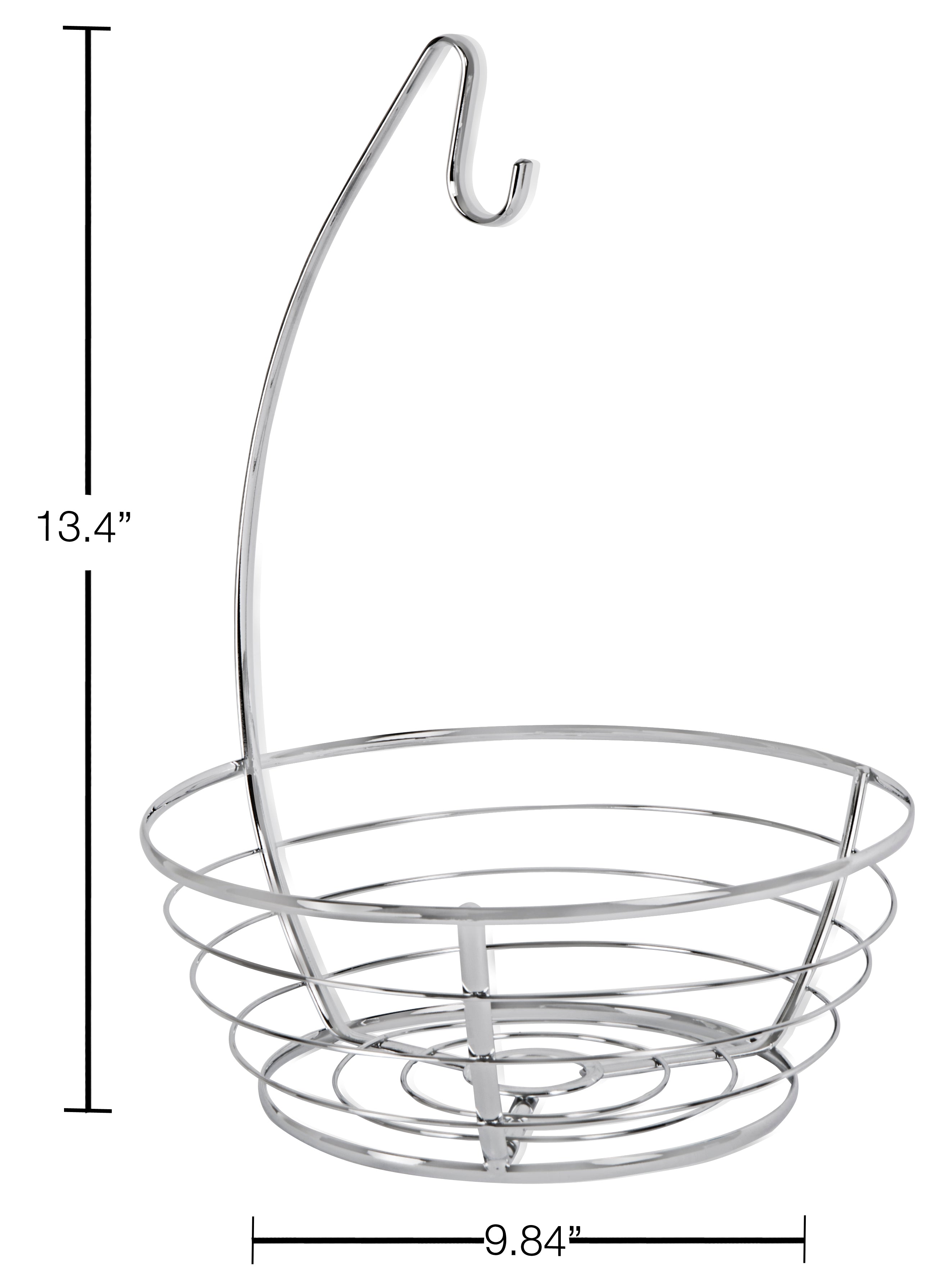 Banana and Fruit Basket Bowl Hanger Holder Stand - Smart Design® 3