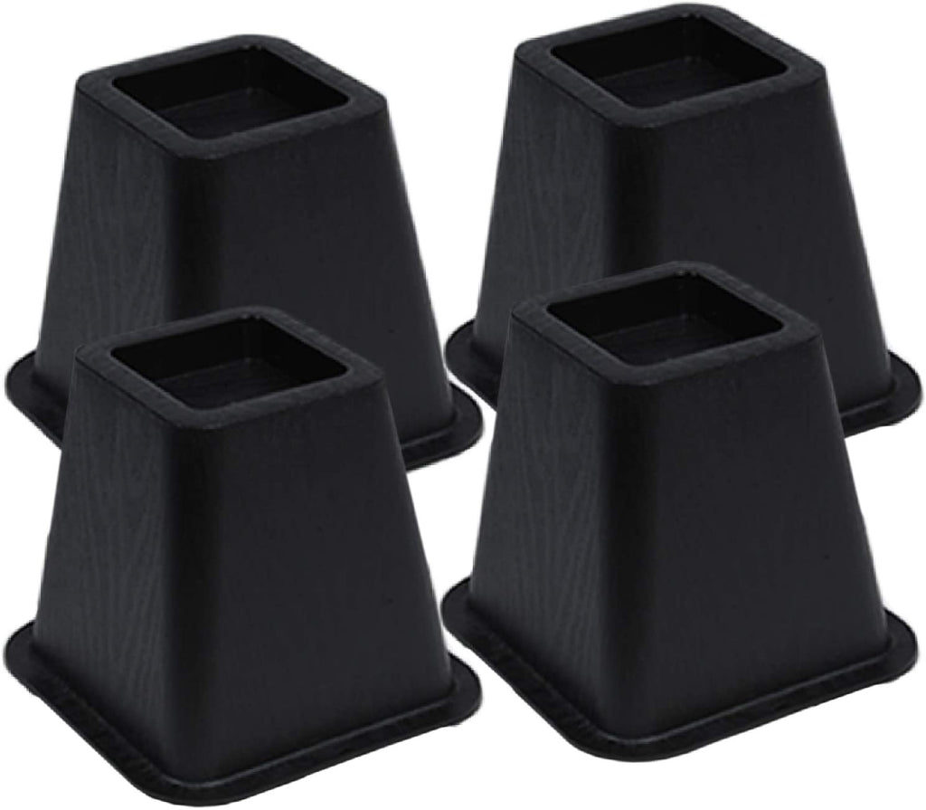 Bed Risers Set of 4 - Black - Smart Design® 1