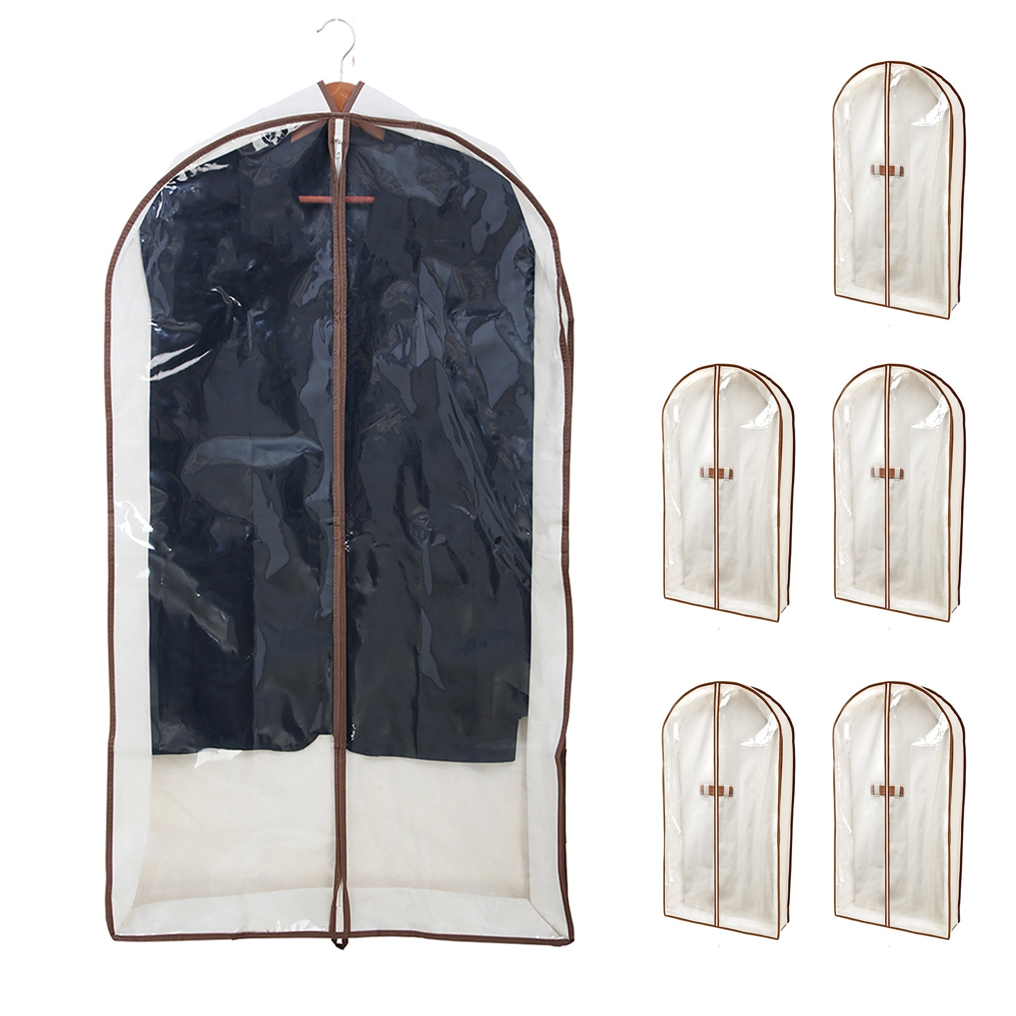 Canvas Gusseted Garment Bag Hanger - 24 x 42 Inch - Smart Design® 11