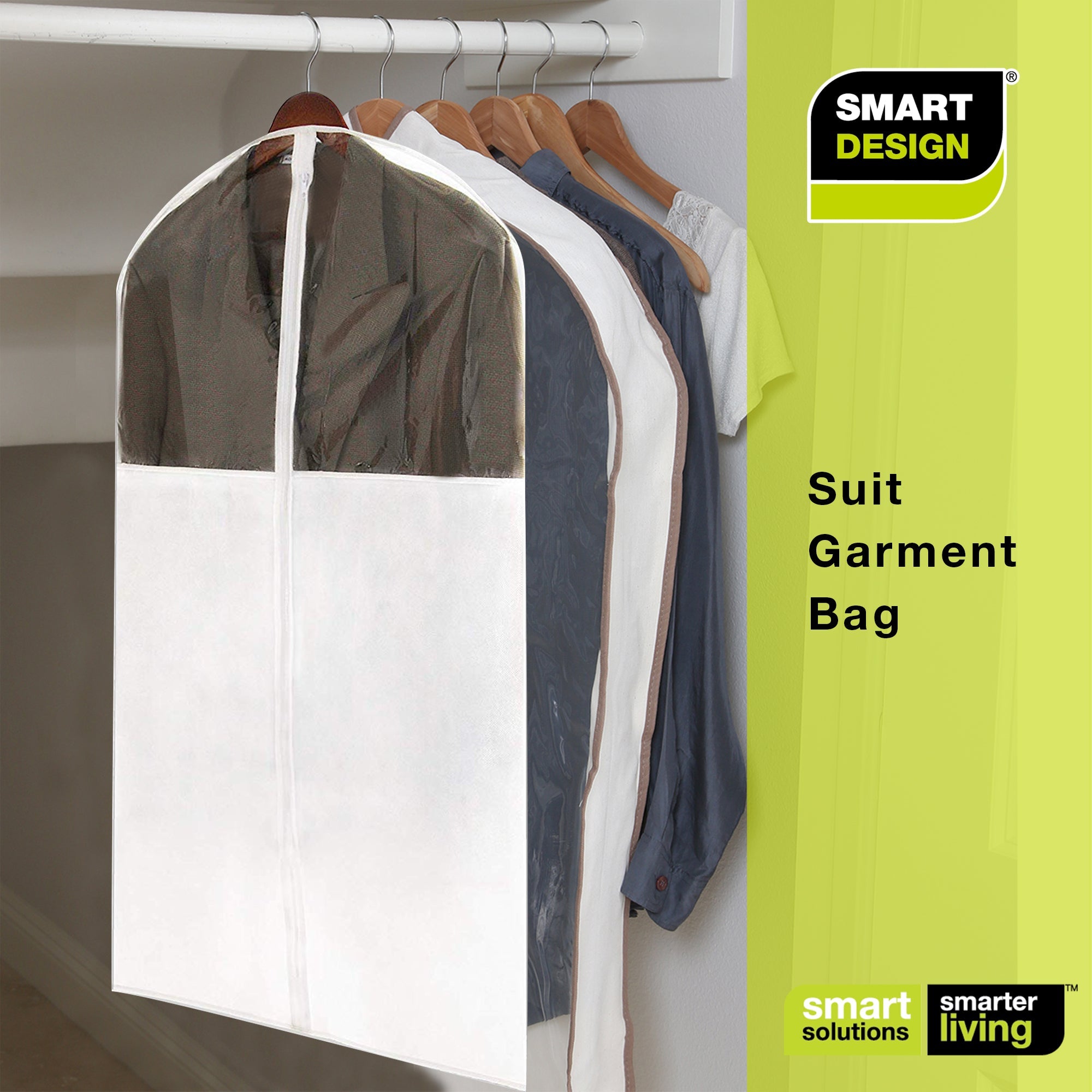 Canvas Gusseted Garment Bag Hanger - 24 x 42 Inch - Smart Design® 19