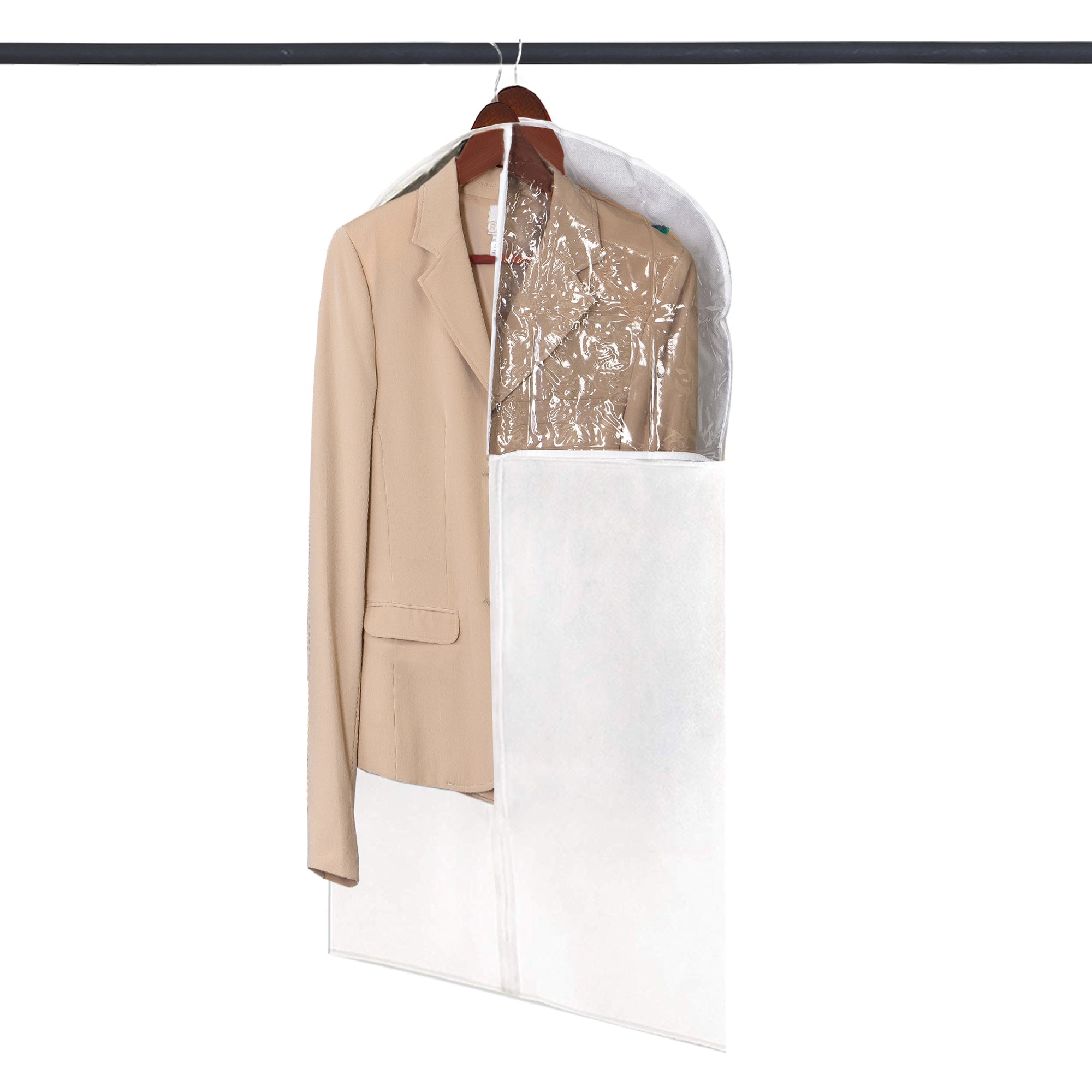 Canvas Gusseted Garment Bag Hanger - 24 x 42 Inch - Smart Design® 13