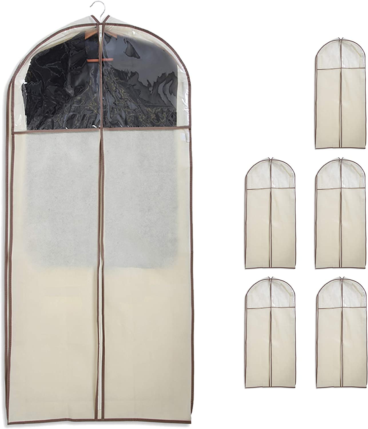 Canvas Gusseted Garment Bag Hanger - 24 x 54 Inch - Smart Design® 12
