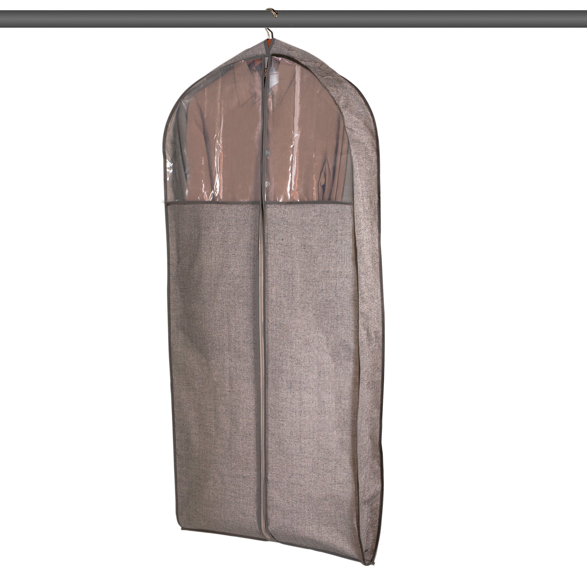 Canvas Gusseted Garment Bag Hanger - 24 x 54 Inch - Smart Design® 1