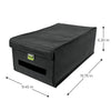Car Organizer Console Box with Lid - Black - Smart Design® 3