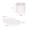 Ceramic Soap Pump & Brush Set - Smart Design® 3