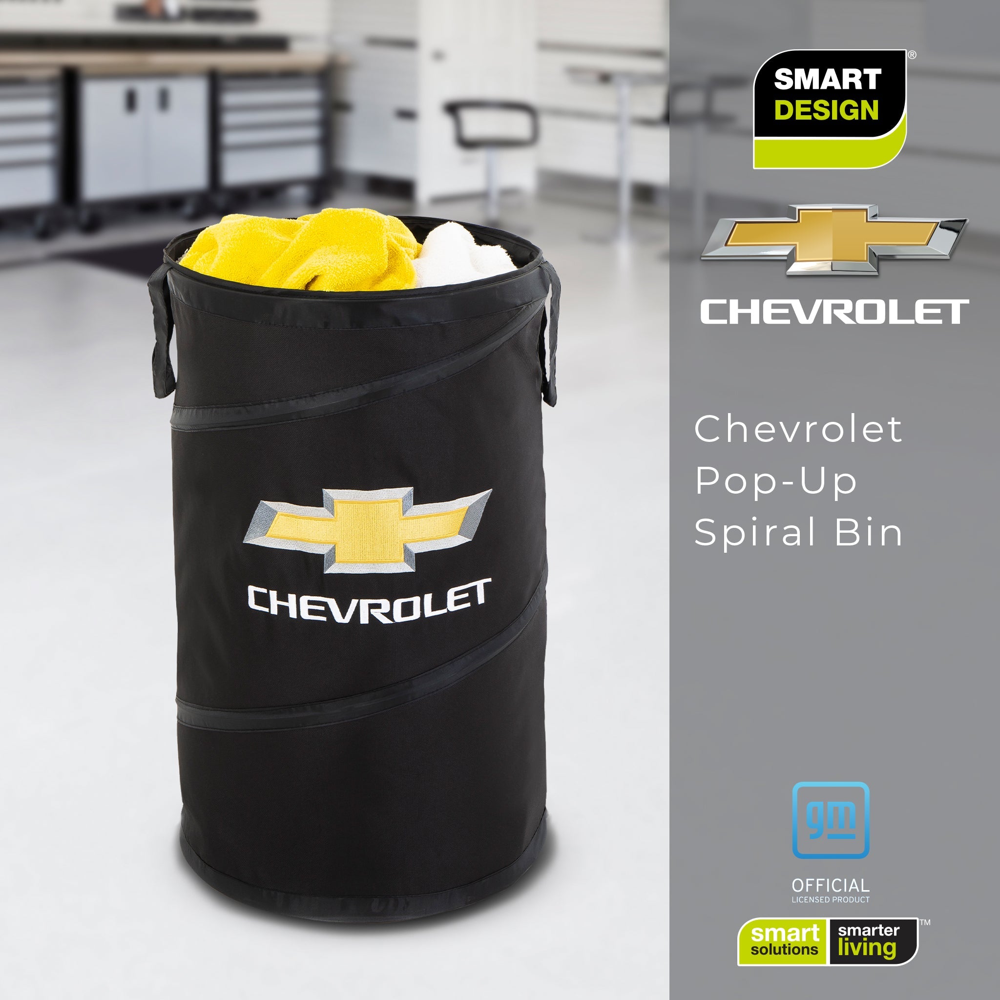 Chevrolet Pop-Up Spiral Hamper - Smart Design® 6