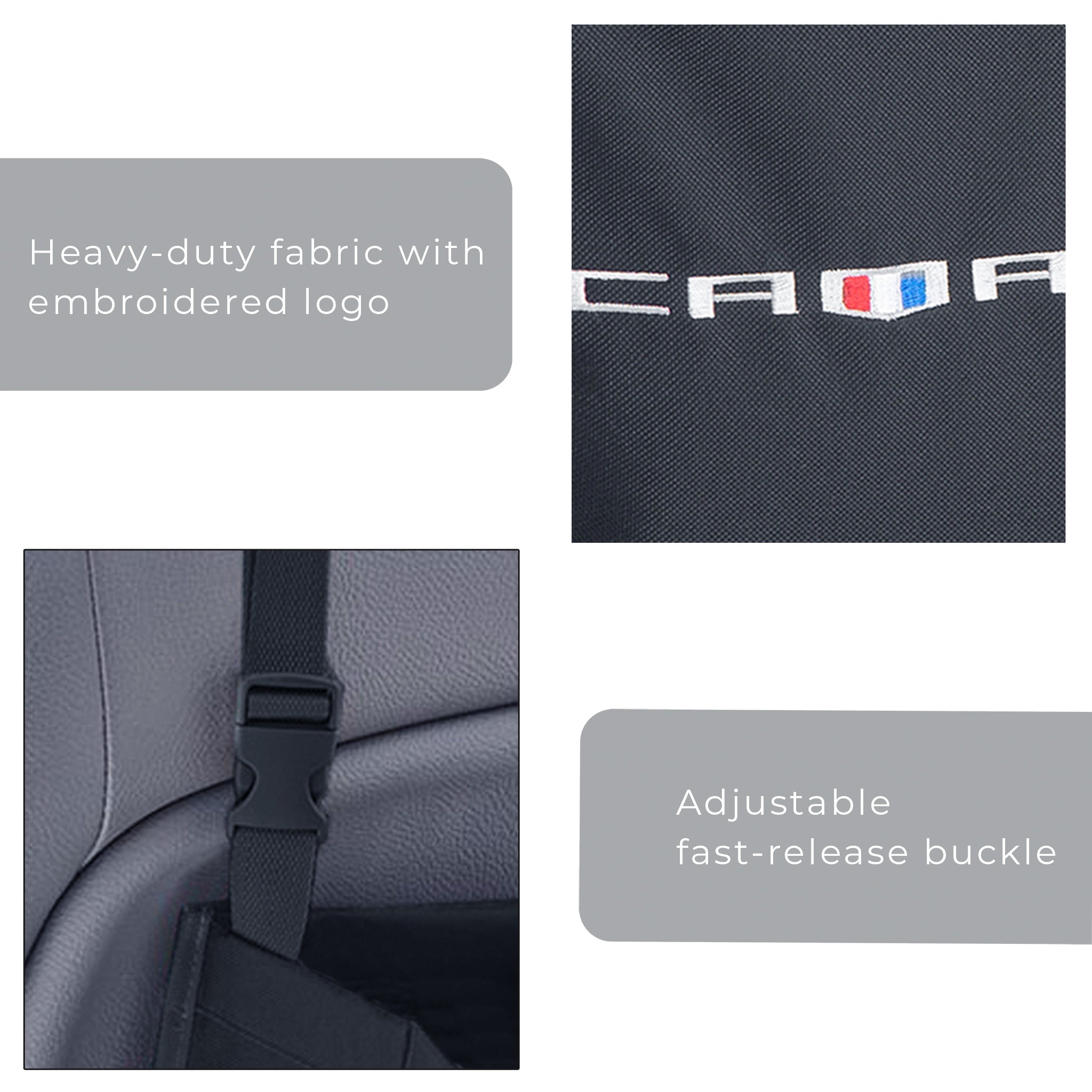Chevy Camaro Over The Seat Waste Bag - Smart Design® 4