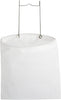 Clothespin Bag Holder with Hanging Hook - Non-Woven Material - 13 x 11 Inch - White - Smart Design® 1