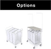 Complete Rolling 3-Compartment Laundry Center - Smart Design® 7