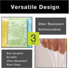 Delicate Use Smart Cloth Scrub Sponge with Odorless Rayon Fiber - Smart Design® 8