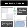 Delicates Wash Bag with Safety Zipper - 18 x 15 Inch - Smart Design® 4