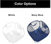 Deluxe Mesh Pop Up Square Laundry Basket Hamper with Side Pockets and Handles - Smart Design® 13