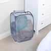 Deluxe Mesh Pop Up Square Laundry Hamper - Smart Design® 3