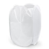 Deluxe Mesh Pop Up Square Laundry Hamper with Side Pocket and Handles - 14 Inch - Smart Design® 11