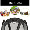 Deluxe Mesh Pop Up Square Laundry Hamper with Side Pocket and Handles - 14 Inch - Smart Design® 5