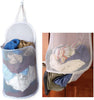 Deluxe Over-The-Door Mesh Pop Up Laundry Hamper with Hook and Adjustable Strap - Smart Design® 3