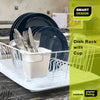 Dish Drainer Rack for In Sink or Counter Drying - Large - Smart Design® 26