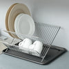 Dish Drainer Rack with In-Sink or Counter Drying - Chrome - Smart Design® 4