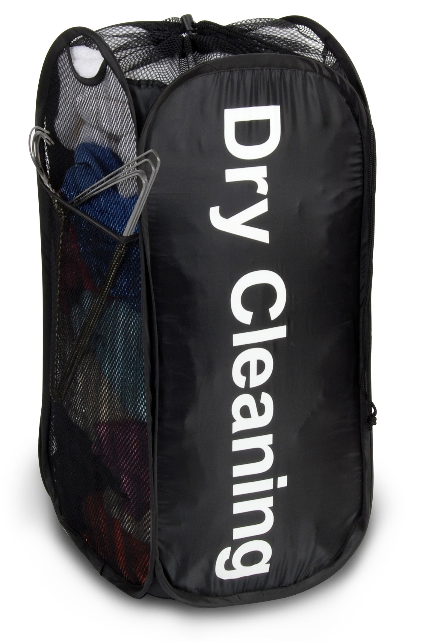 DRY CLEANING" PRINT POP-UP DUFFLE W/ SIDE POCKET - Smart Design® 1