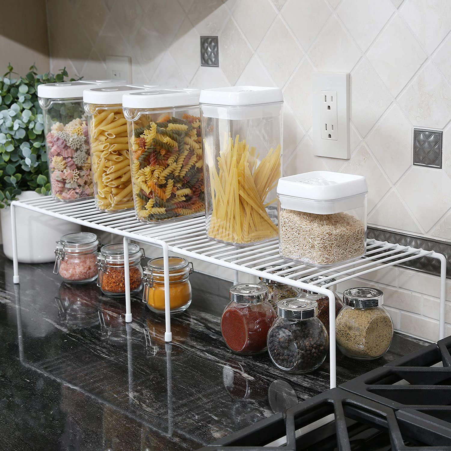 Expandable Cabinet Storage Rack - Smart Design® 45