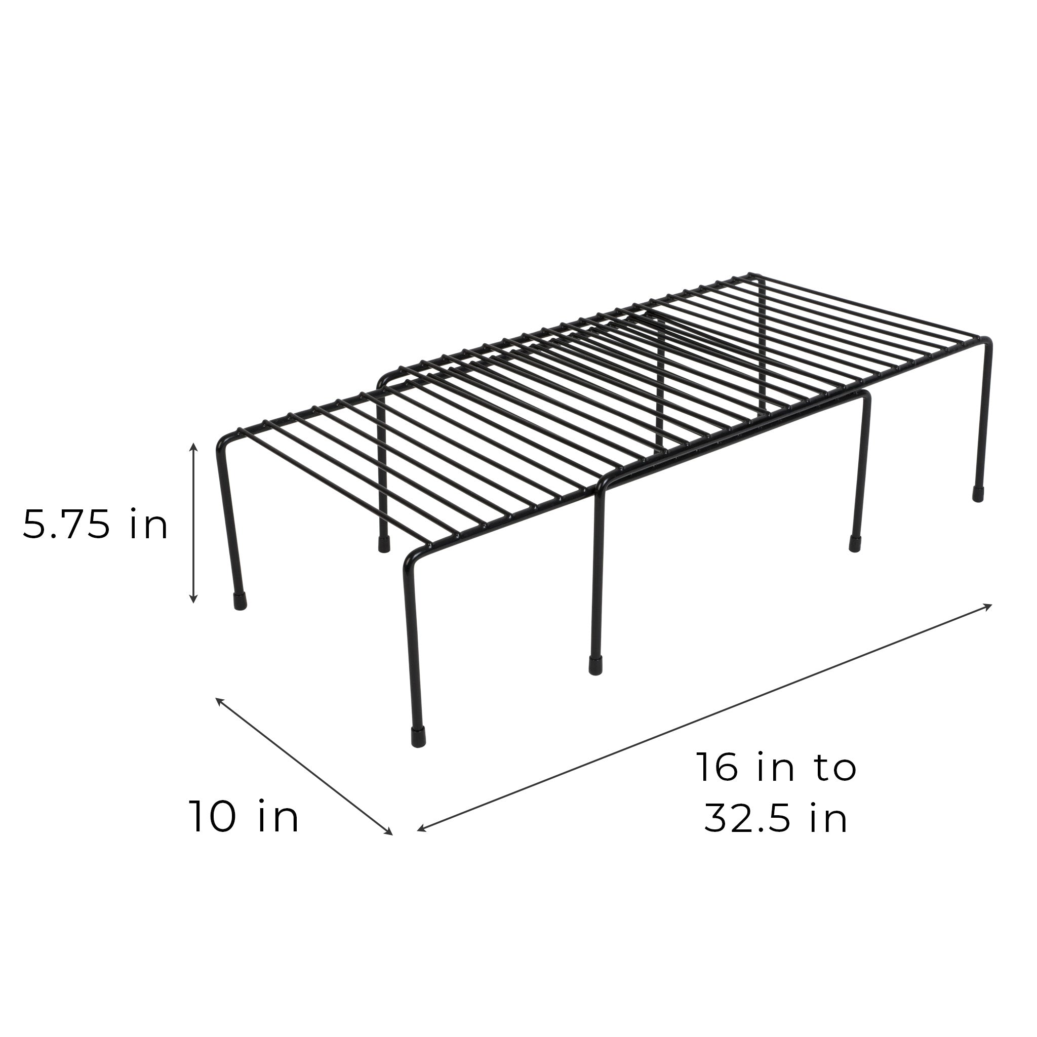 Expandable Cabinet Storage Rack - Smart Design® 3