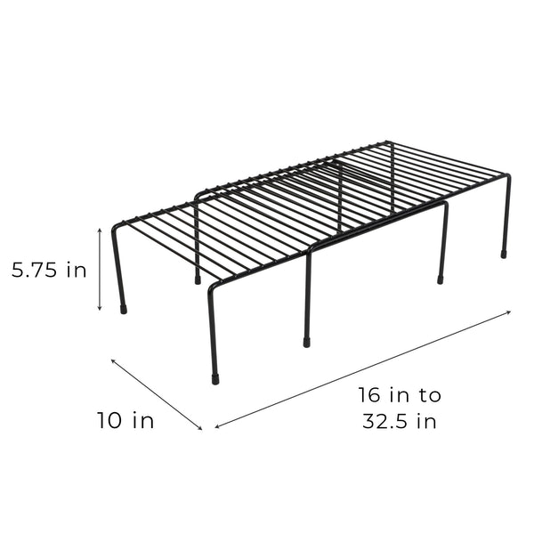 Expanding Racks Expandable Cabinet Storage Rack | Smart Design® Kitchen