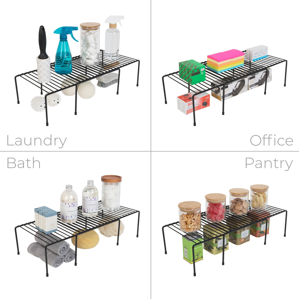 Expandable Cabinet Storage Rack | Smart Design® Kitchen