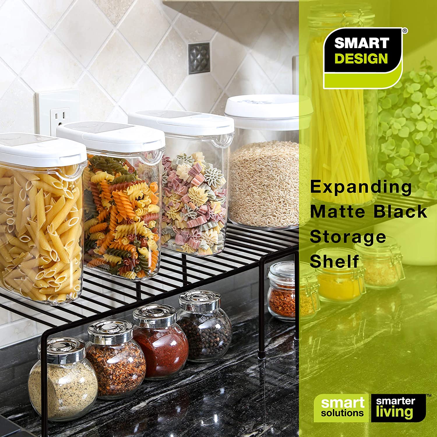 Expandable Cabinet Storage Rack - Smart Design® 36