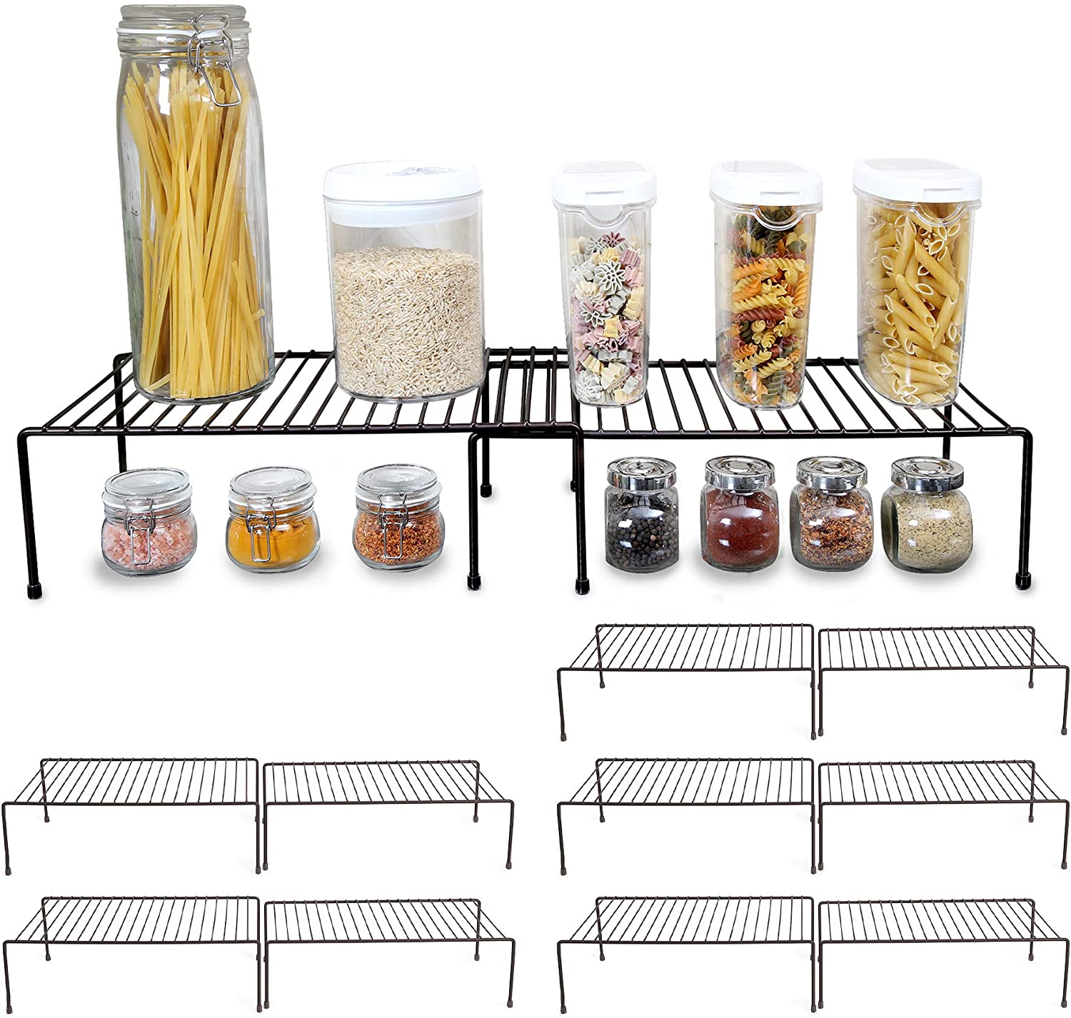 Expandable Cabinet Storage Rack - Smart Design® 37