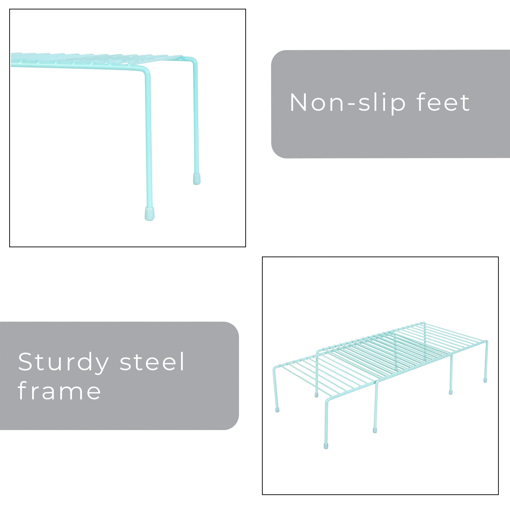 Expandable Cabinet Storage Rack - Smart Design® 11