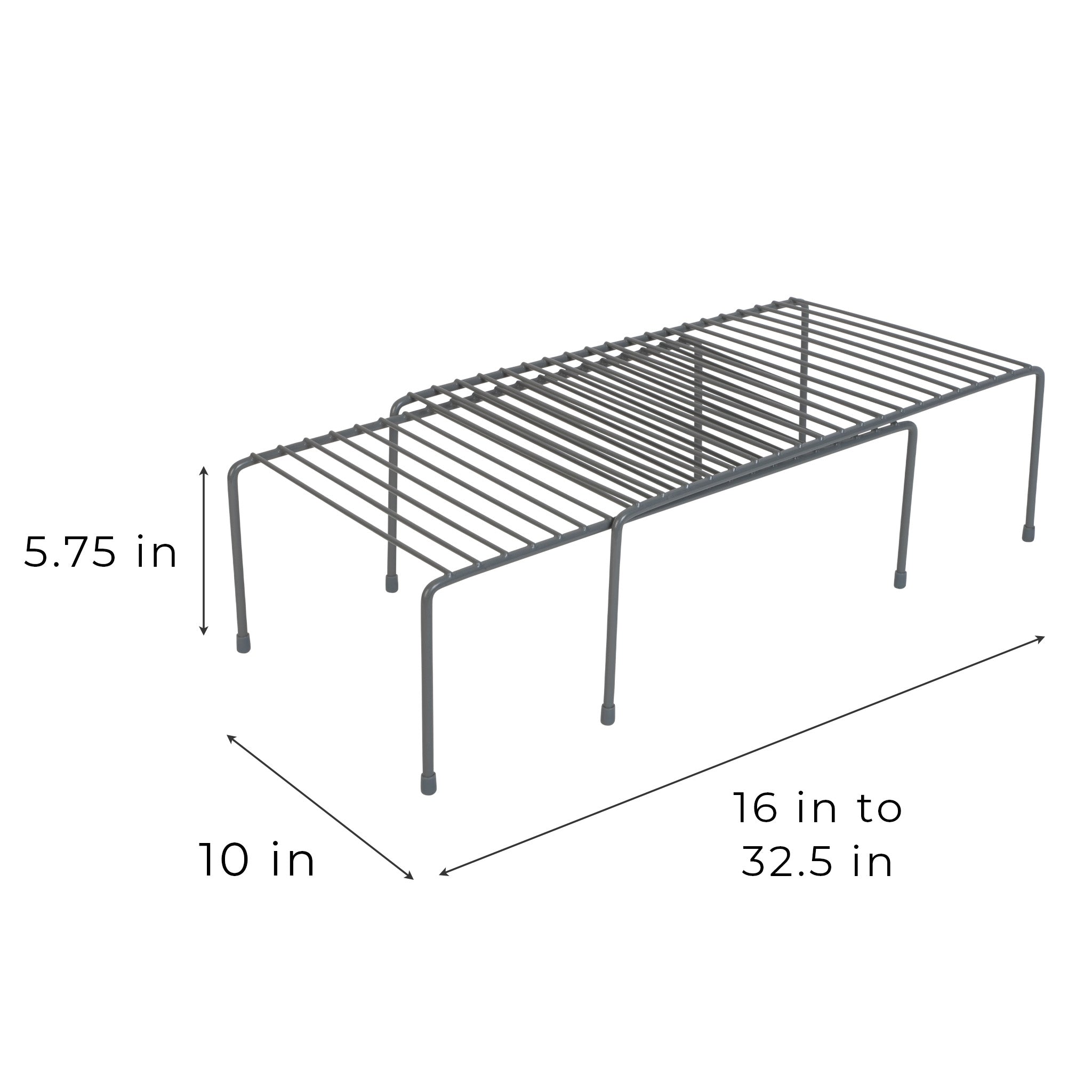 Expandable Cabinet Storage Rack - Smart Design® 17