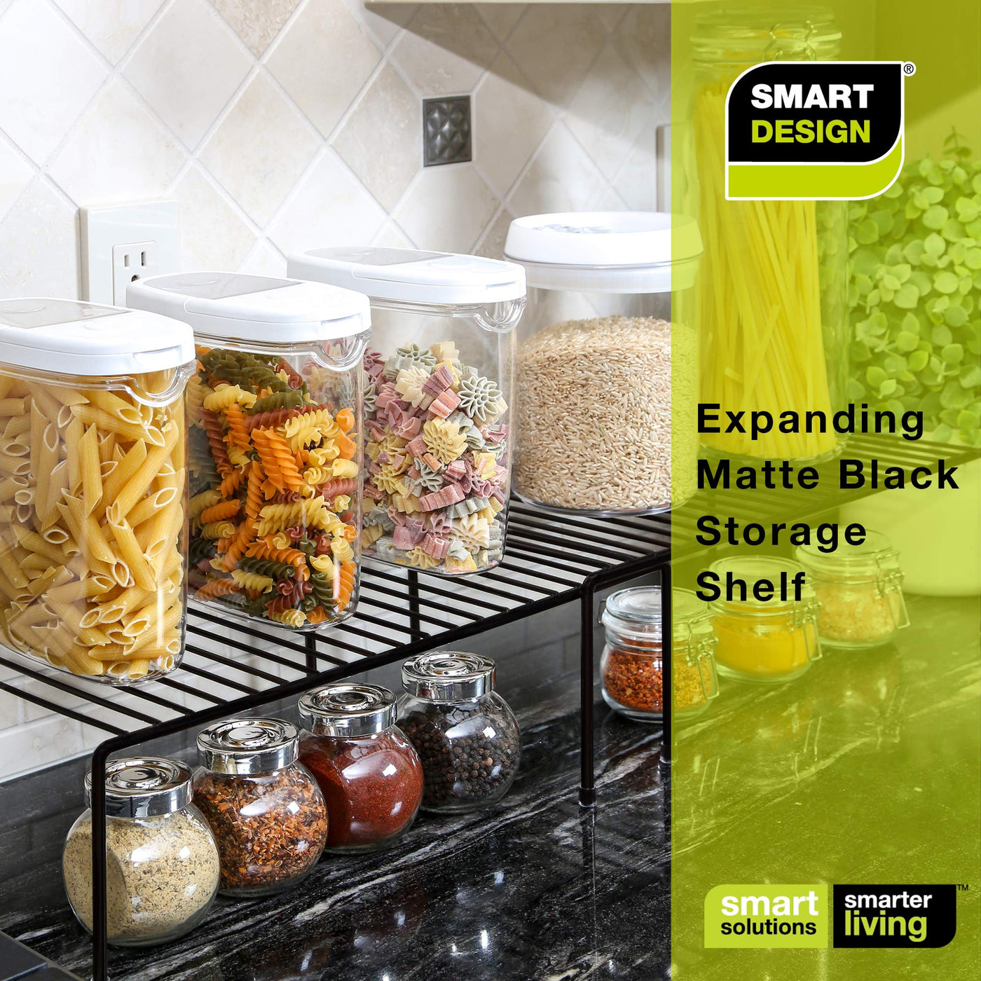 Expandable Cabinet Storage Rack - Smart Design® 14