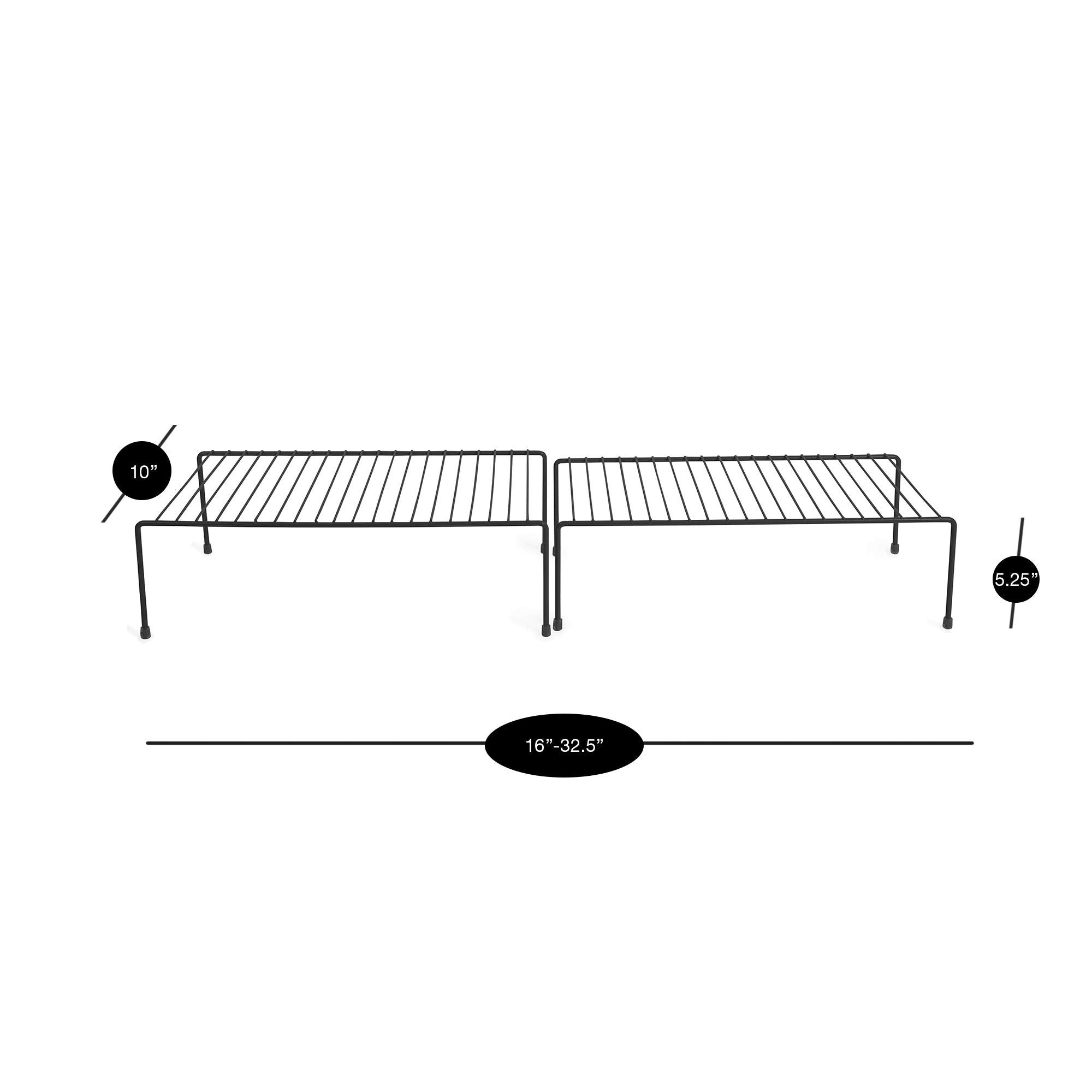 Expandable Cabinet Storage Rack - Smart Design® 10