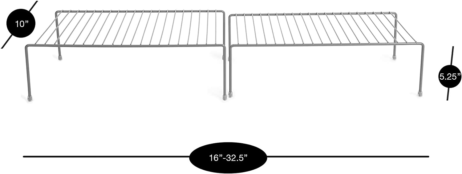 Expandable Cabinet Storage Rack - Smart Design® 26