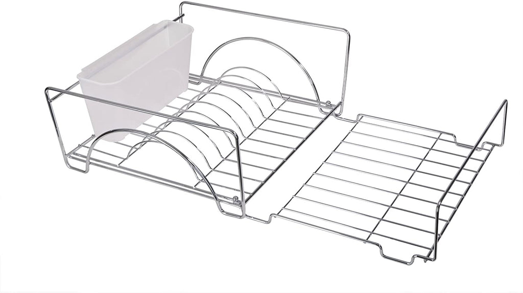  Smart Design Expandable Dish Drainer Drying Rack with