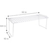 Extra Large Stacking Cabinet Shelf Rack - Smart Design® 6