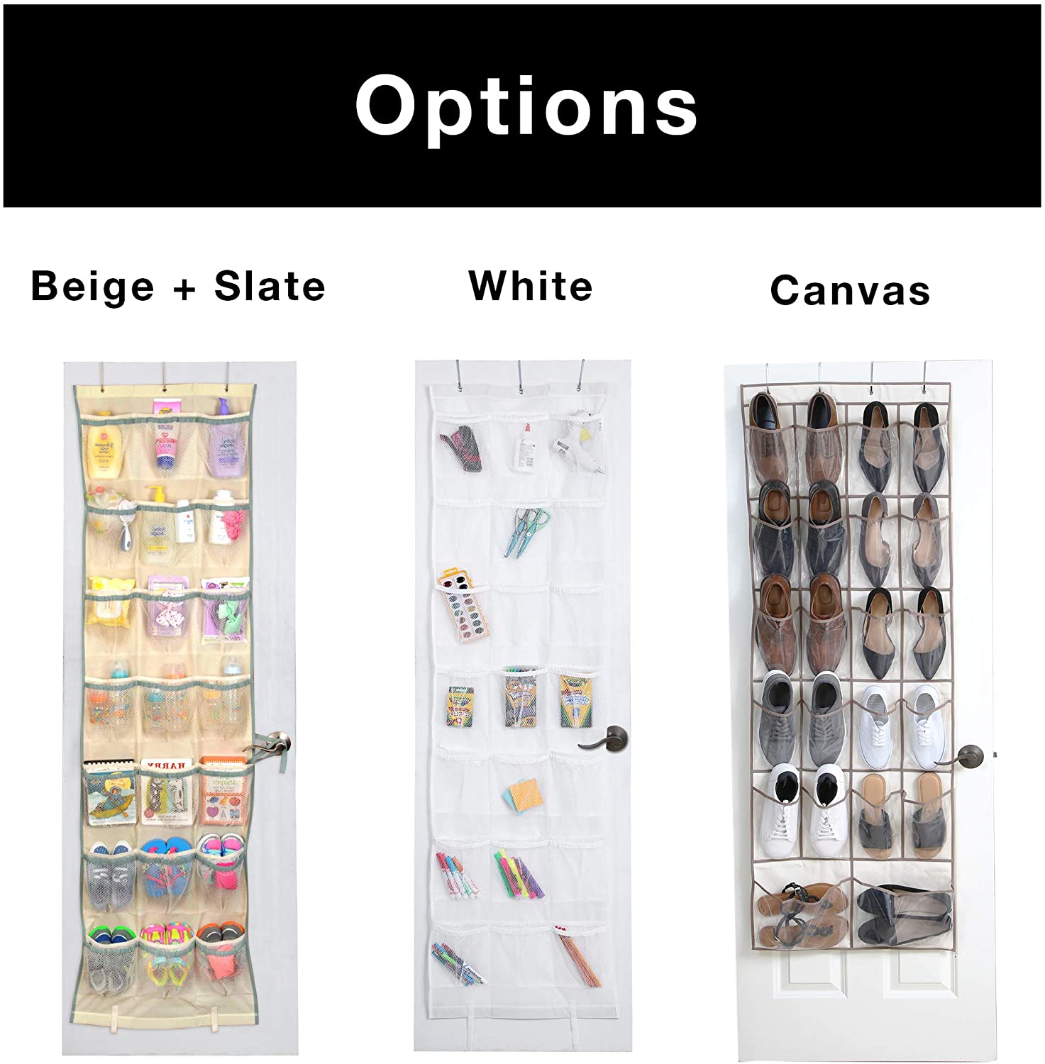 Fabric Over-The-Door Organizer with 42 Pockets - Smart Design® #collection_name# Storage - 12