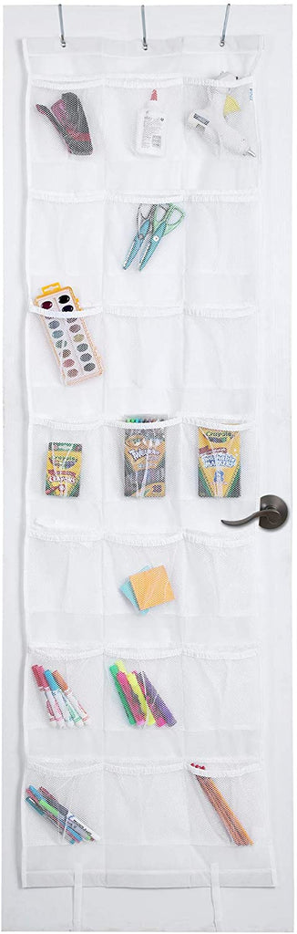 Fabric Over-The-Door Organizer with 42 Pockets - Smart Design® 1