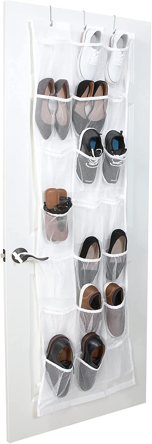 Fabric Over-The-Door Organizer with 42 Pockets | Smart Design® Storage