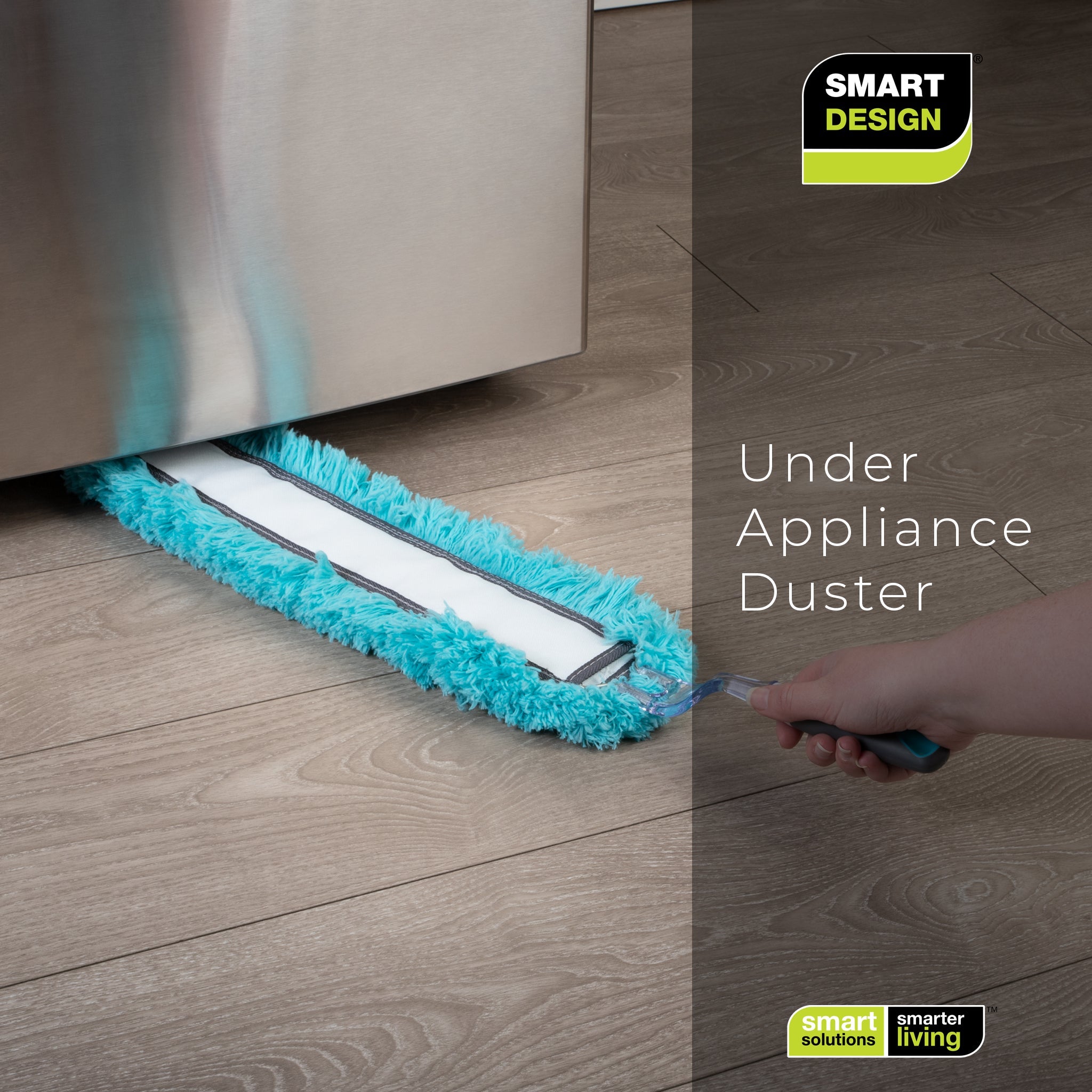 Flat Under Appliance Microfiber Hand Duster - 27.5 Inch - Smart Design® 12