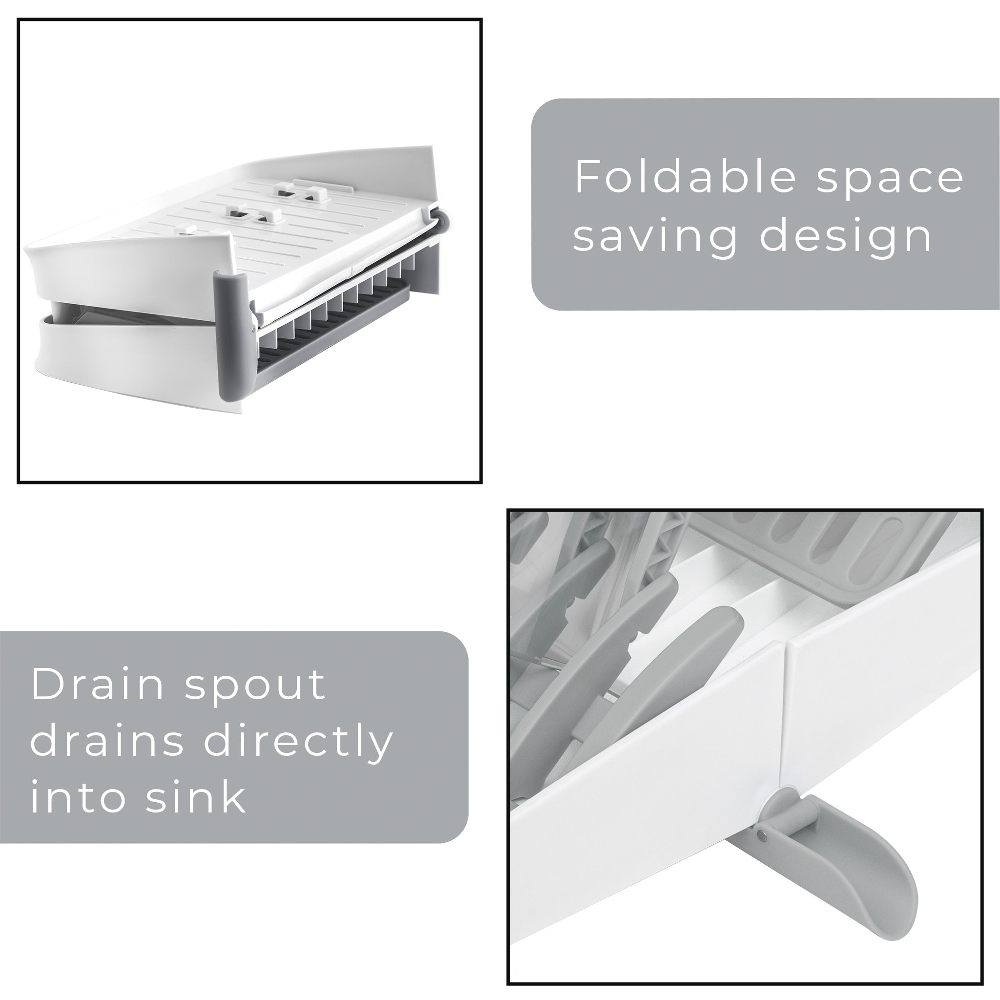 Foldable Dish Drainer - Smart Design® 5