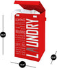 Foldable Laundry Hamper with Lid and Logo Design - Smart Design® 10