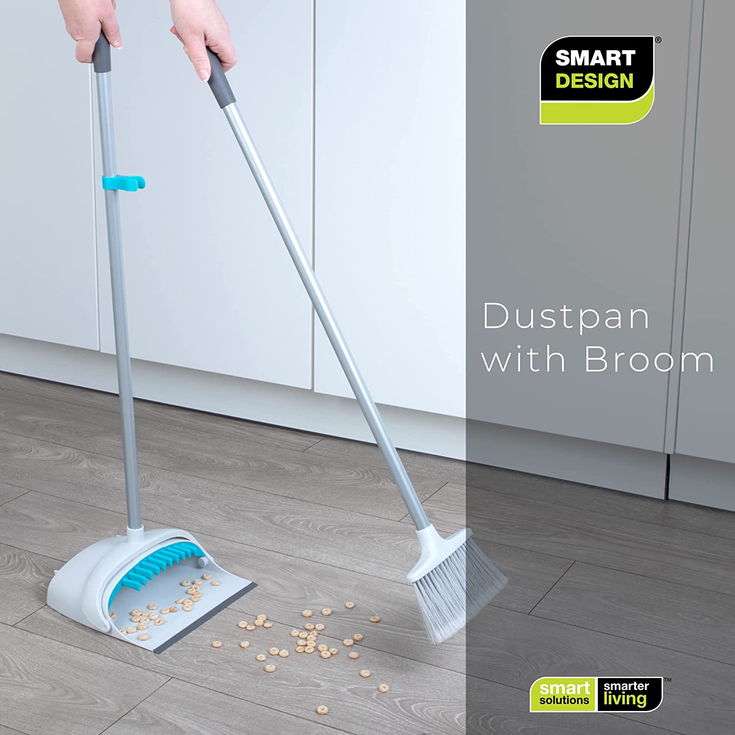 Handheld Dustpan and Broom Set - Smart Design® 11